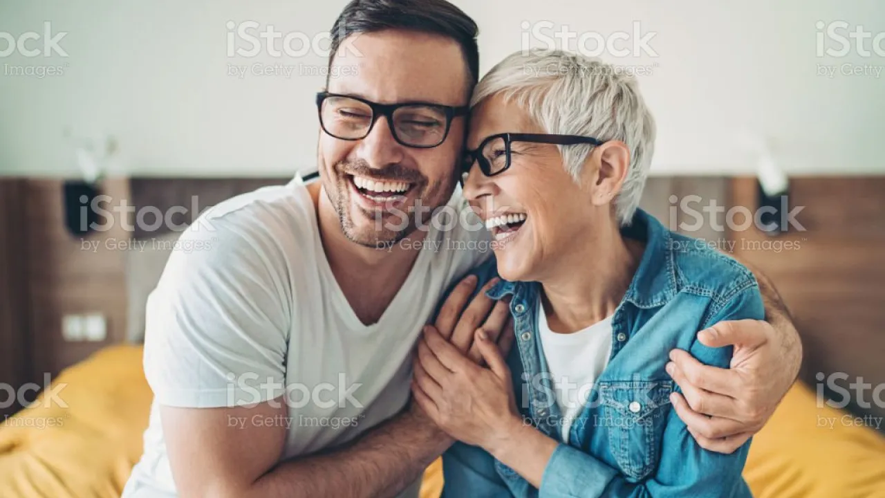 Mutter und Sohn